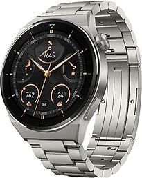 Huawei Watch GT 3 Pro 46 mm titan am Edelstahlarmband titanA1