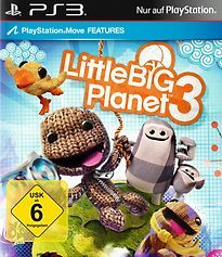 Little Big Planet 3 + Wireless DualShock Controller Black - [PlayStation 3]A1