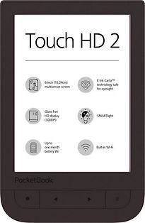 PocketBook Touch HD 2 6 8GB [Wi-Fi] dark brownA1