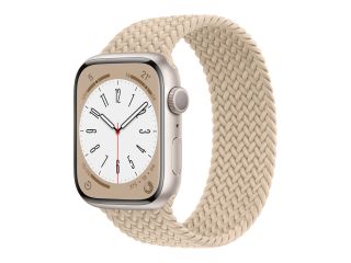 Apple Watch Series 8 Aluminiumgehäuse 45mm (GPS + Cellular) Geflochtenes Solo Loop verkaufen