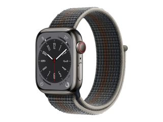 Apple Watch Series 8 Edelstahlgehäuse 41mm (GPS + Cellular) Sport Loop verkaufen